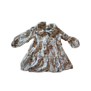Baby Girl Primark Floral Dress 6-9 Months White